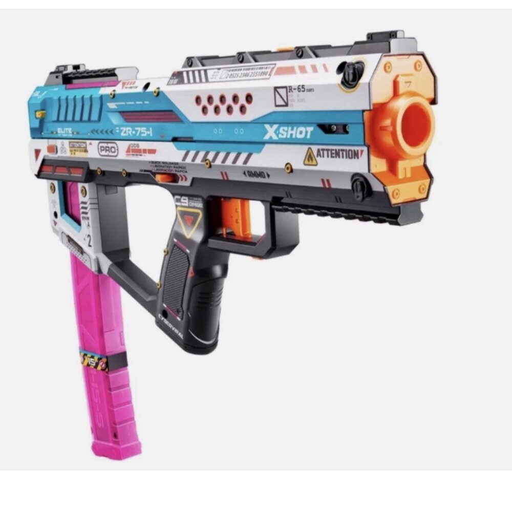 Zuru X-Shot Pro Fury-X Battle Blaster 2-Pack with Target & 300 Darts - Picture 4 of 7
